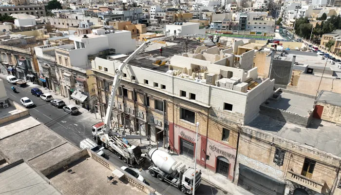 CENTRAL COURT CONSTRUCTION, hamrun building construction